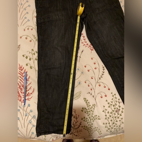 GAP faded black Denim overalls • size SMALL • 4/6 • EUC • - Picture 13 of 16